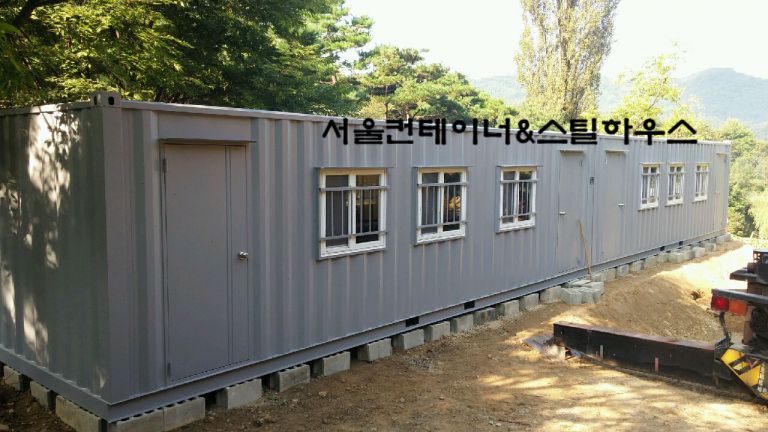   철박물관 4m9m 현장설치된 모습