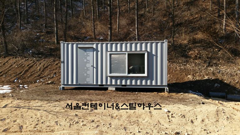  충북 산골마을 3m6m 주문형 컨테이너