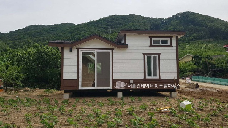 장호원 감곡 이동식주택 출고, 농막주택도 서울컨테이너