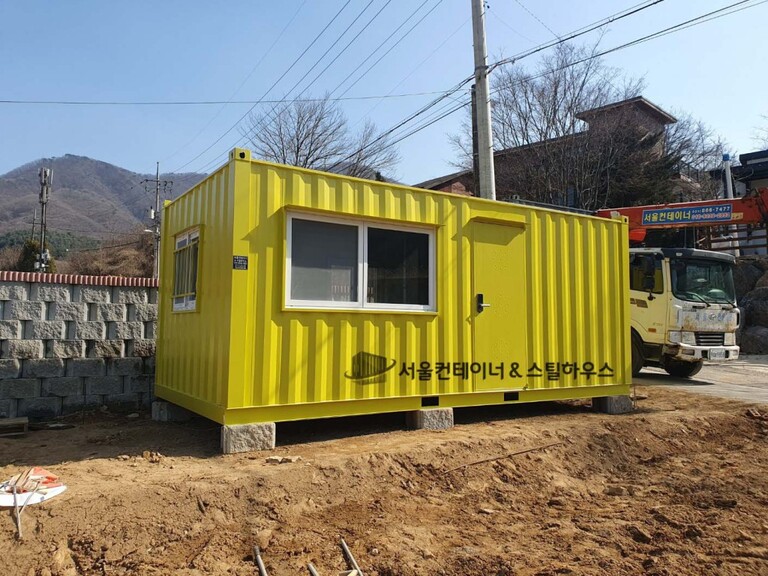 경기도 광주 농막 컨테이너 제작 주문해 주셨어요~