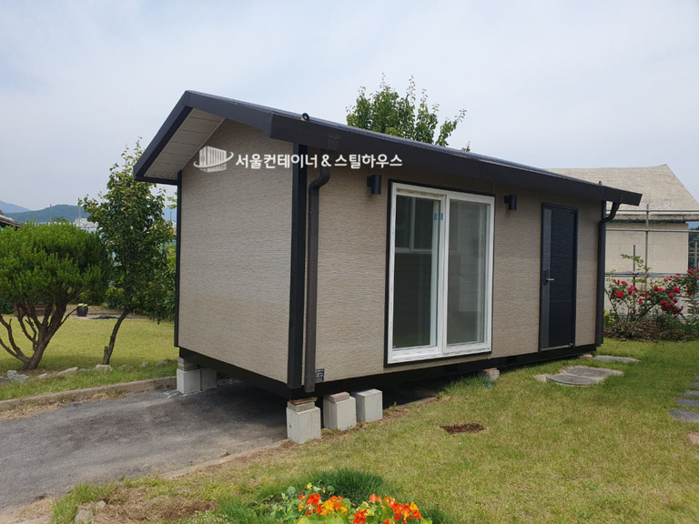이천 농막 이동식주택 출고, 주택 옆 창고 겸 손님방 등이 필요할 때 다양한 용도의 이동식주택 준비해보세요~