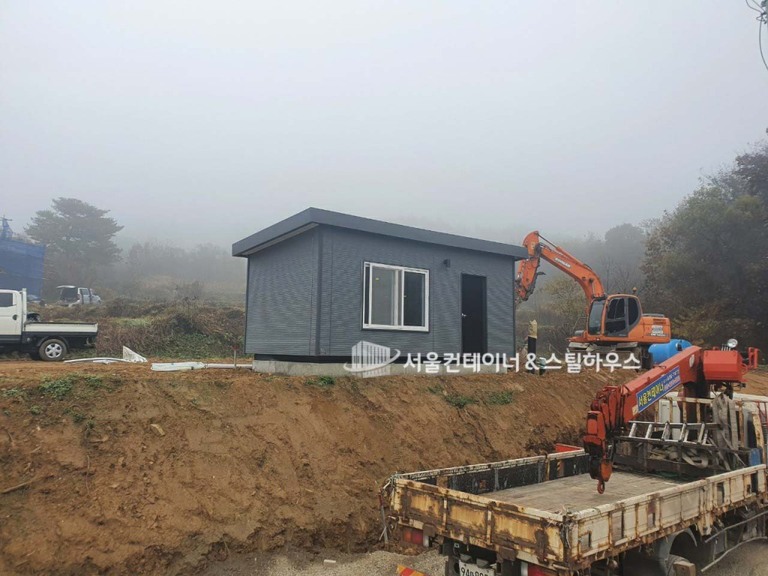 강원도 춘천으로 출고된 허가용 이동식주택. 세컨하우스 이동식주택
