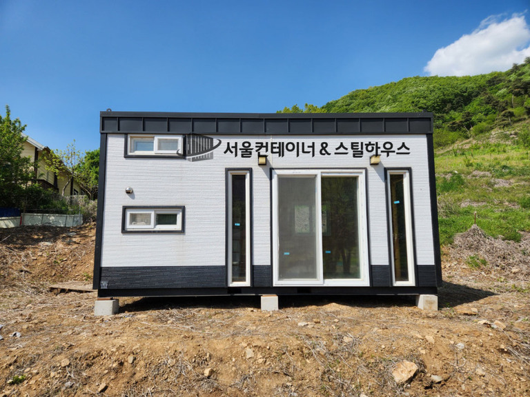 충북 음성 감곡 이농식주택, 미니2층농막 출고