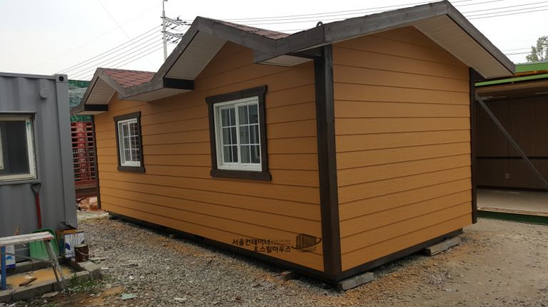   수원 영통사 3m7m 씨멘트싸이딩 이동식주택, 수원컨테이너문의 010-9238-2852