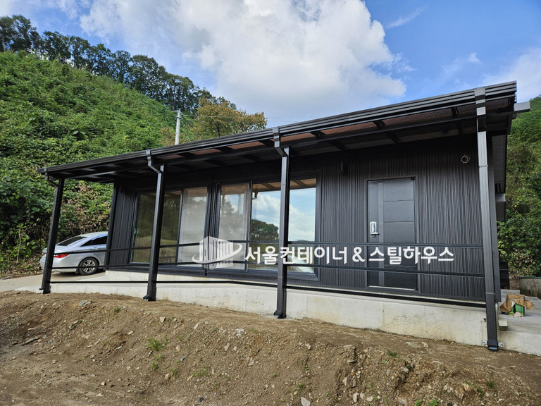 여주 20평 판넬주택 시공, 컨테이너주택,  허가용 주택 제작 서울컨테이너입니다.