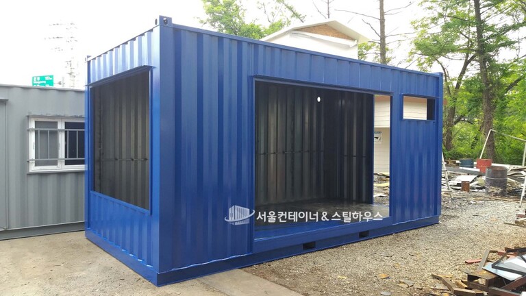   컨테이너 주택만들기, 빈깡통 컨테이너 제작