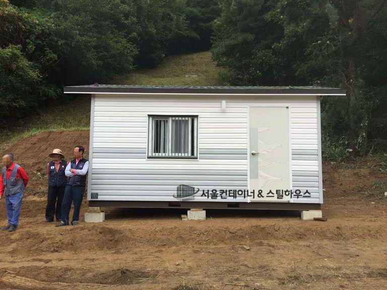 경기도 광주 소형이동식주택 출고