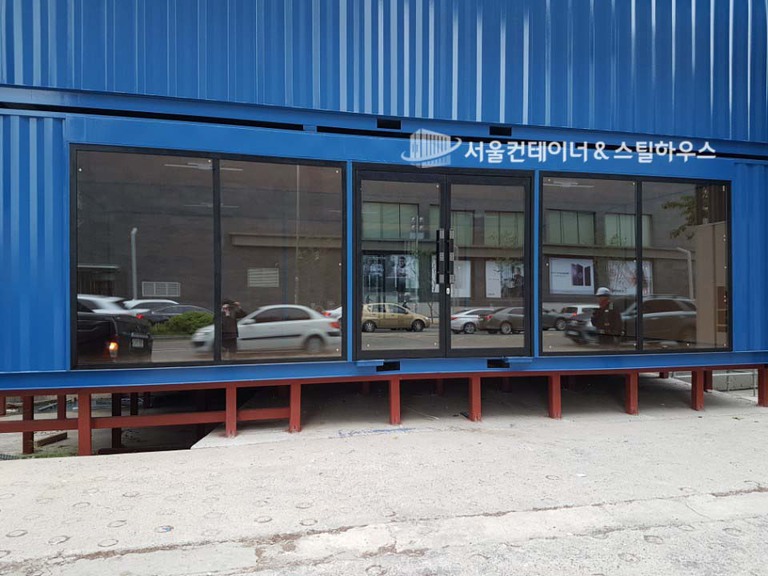   일산 분양사무실 컨테이너 제작, 설치