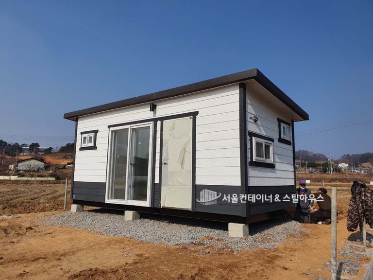 청주시 오창으로 출고된 농막용 이동식 주택 소개합니다.