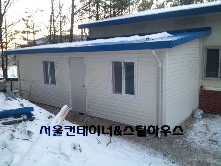  홍천국군병원내 3m8m컨테이너형방가로
