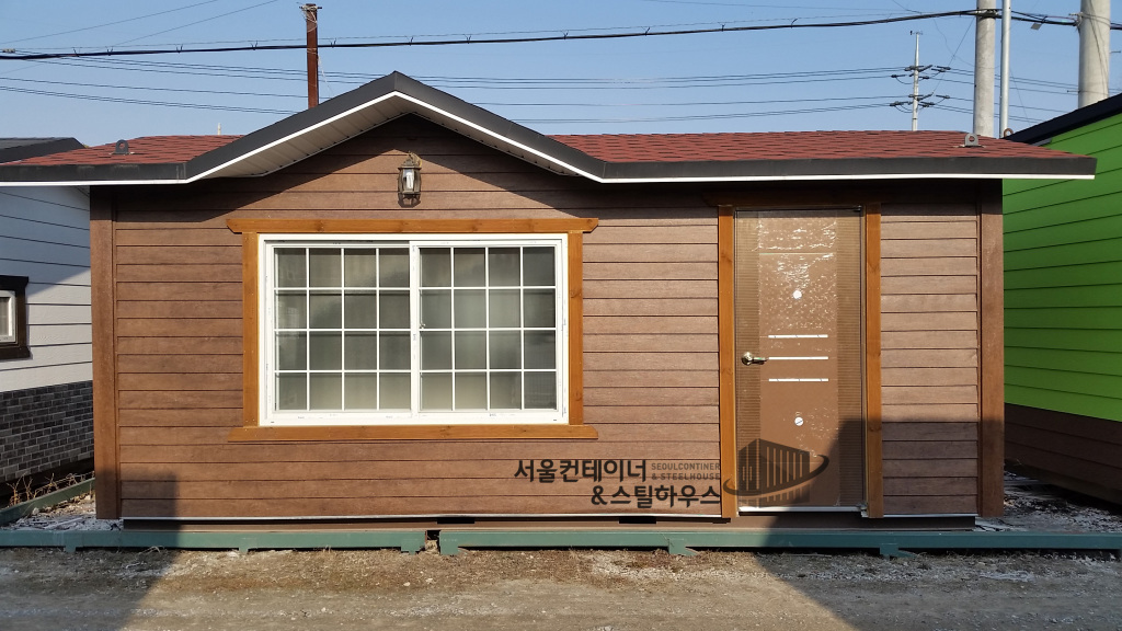   3m*6m 싸이딩판넬 이동식주택,  서울컨테이너  핫아이템 - 판매완료, 주문제작가능