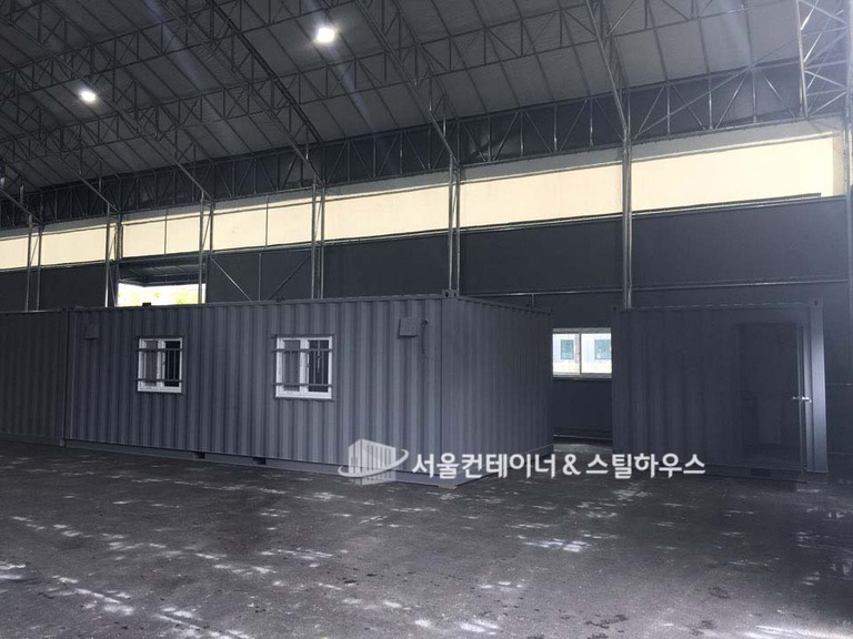   화성 4m*8m 사무실컨테이너, 3m*3m 화장실컨테이너 주문제작