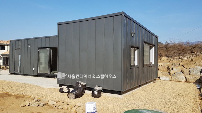   양평 컨테이너주택, 연동형 컨테이너 주문제작