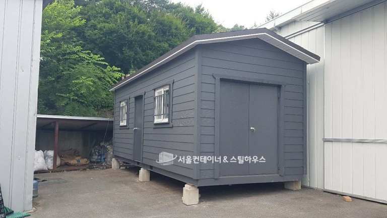다목적으로 사용하실 컨테이너하우스 제작 완료