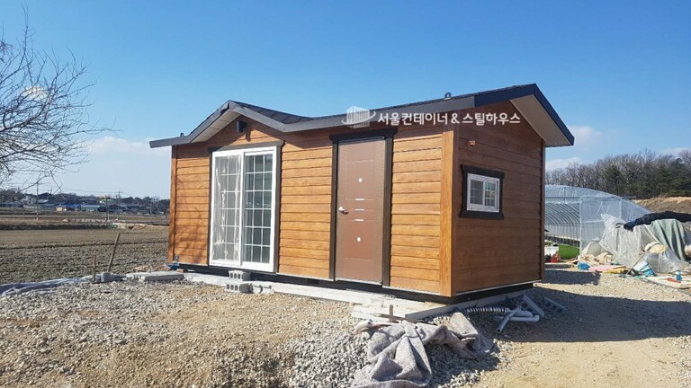 이천시 농막용 이동식주택, 스틸하우스 주문제작