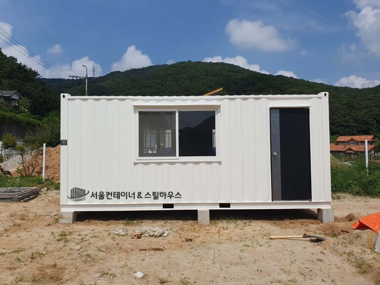 여주 강천면 컨테이너 출고, 기본형 내장 컨테이너 제작