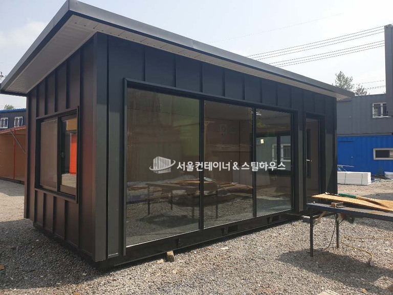  양평 러브스토리 애견 팬션 및 카페 이동식주택 