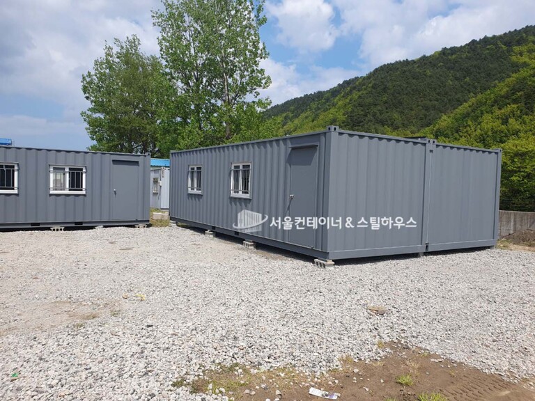 강원도 고성 기본형컨테이너 및 연동컨테이너 제작, 출고, 현장조인작업까지 컨테이너시공의 모든것 서울컨테이너입니다.