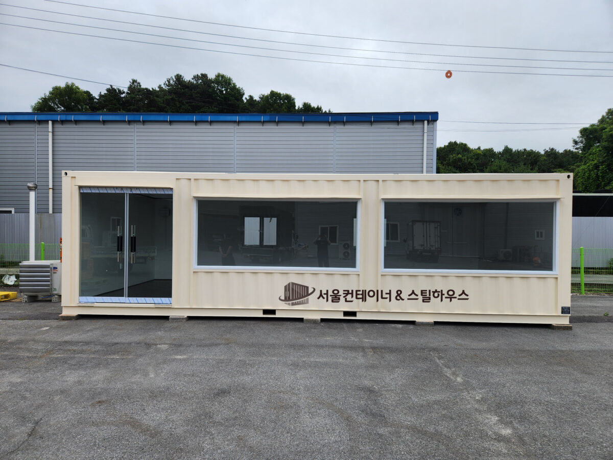 여주 이천 분양사무실 컨테이너, 사무실용 컨테이너 주문제작